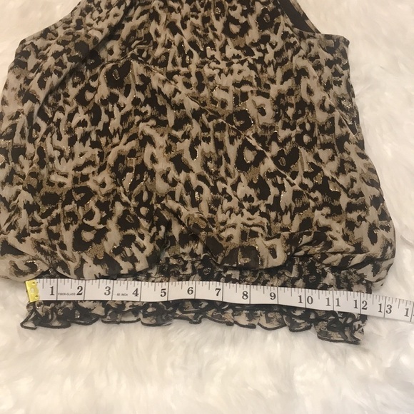 𝅺A. Byer Cheetah Print Top - Picture 6 of 12